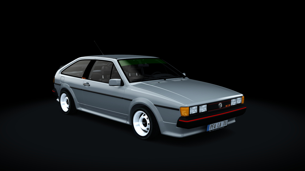 Volkswagen Scirocco GTX 16V, skin LA7U