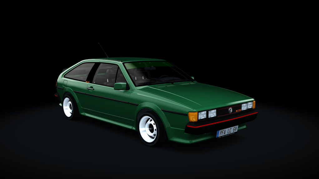 Volkswagen Scirocco GTX 16V, skin LC6V