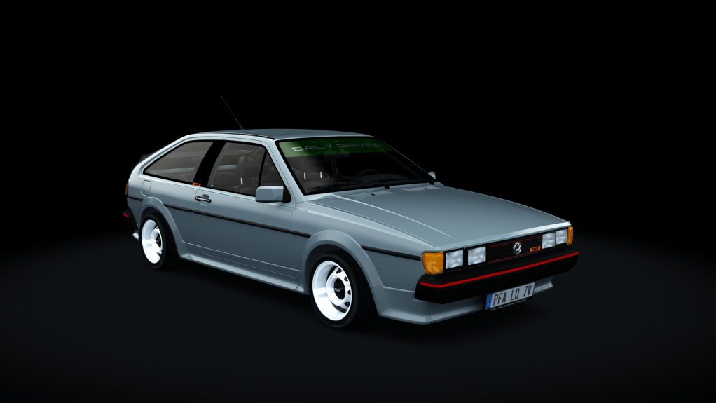 Volkswagen Scirocco GTX 16V, skin LD7V