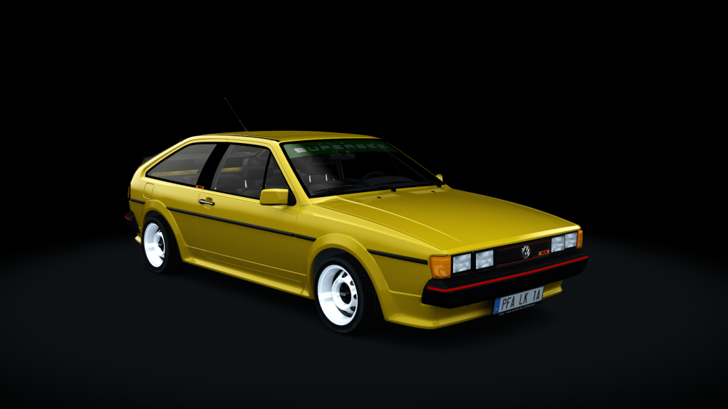 Volkswagen Scirocco GTX 16V, skin LK1A