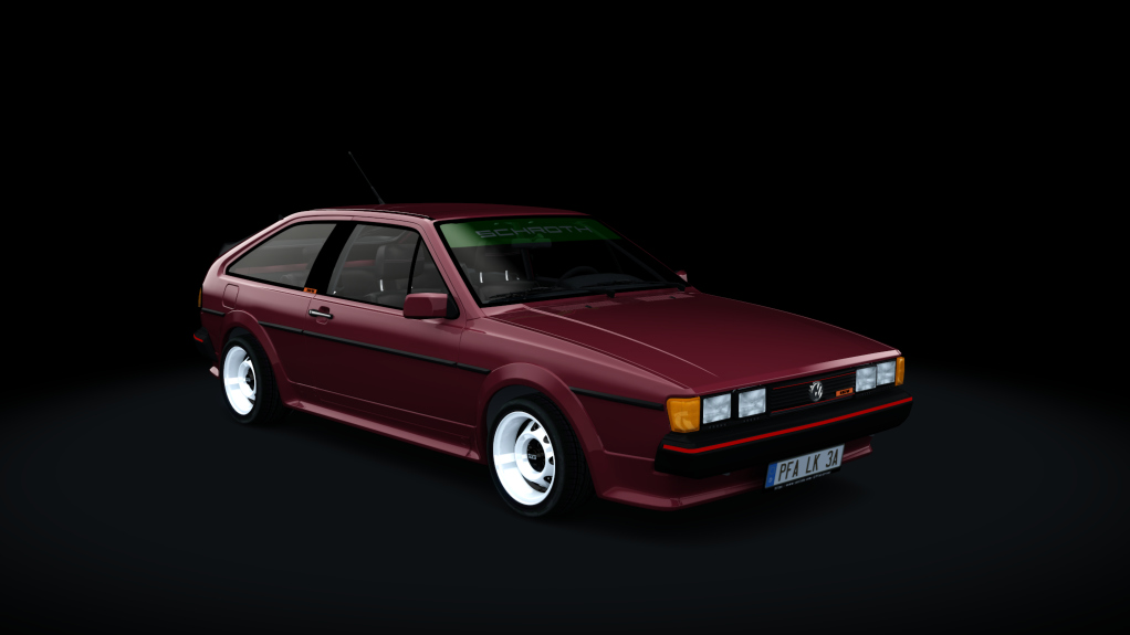 Volkswagen Scirocco GTX 16V, skin LK3A