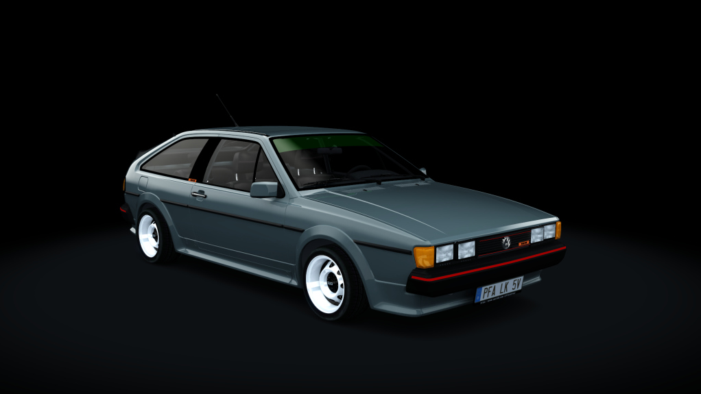 Volkswagen Scirocco GTX 16V, skin LK5V