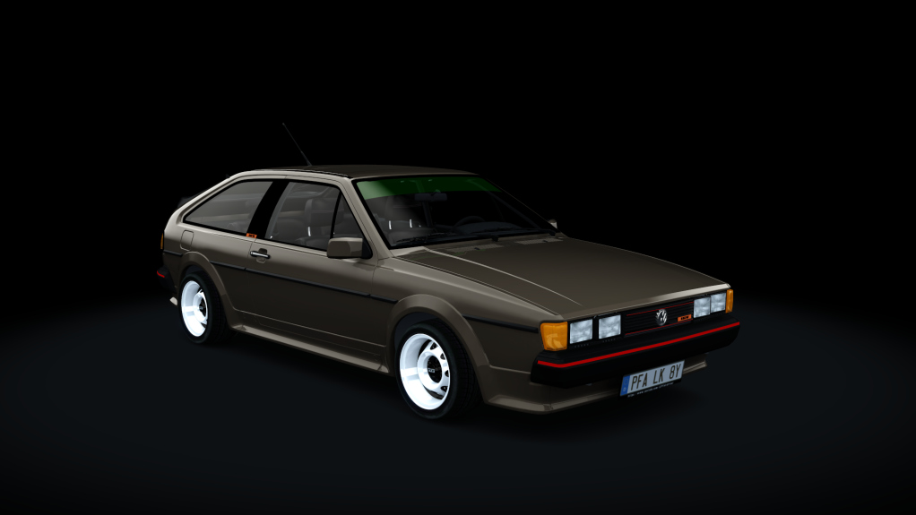 Volkswagen Scirocco GTX 16V, skin LK8Y