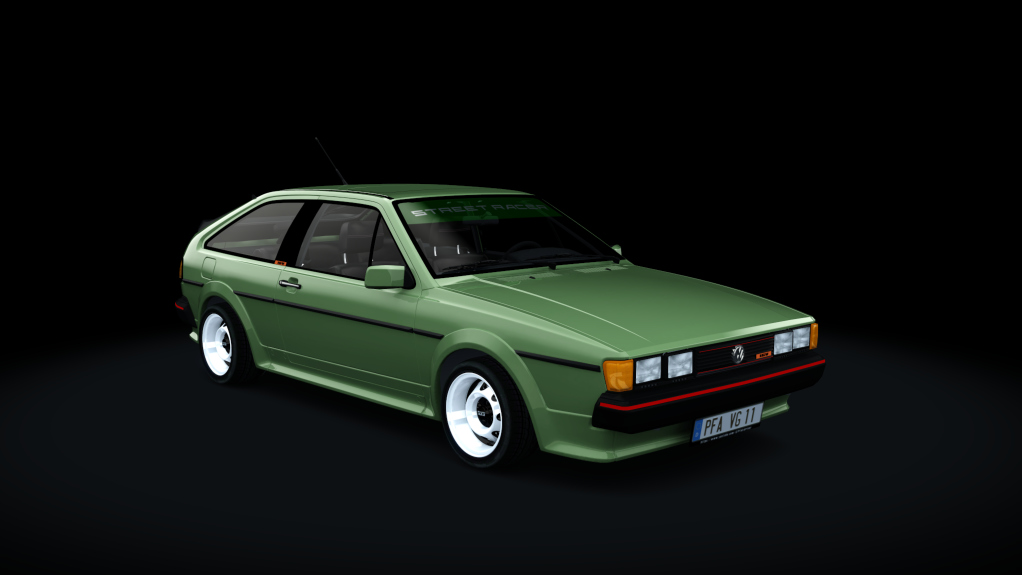 Volkswagen Scirocco GTX 16V, skin Viper Green