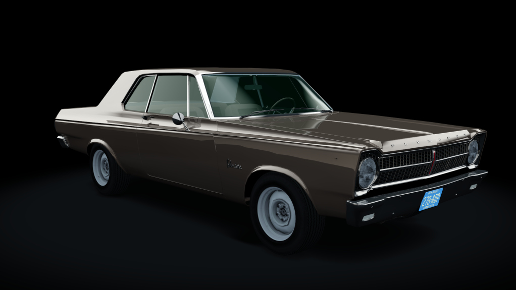 Plymouth Belvedere Super Commando 426 1965, skin gold