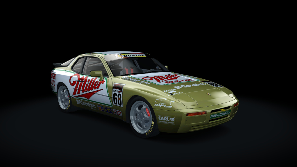 Porsche 944 Turbo Cup, skin miller