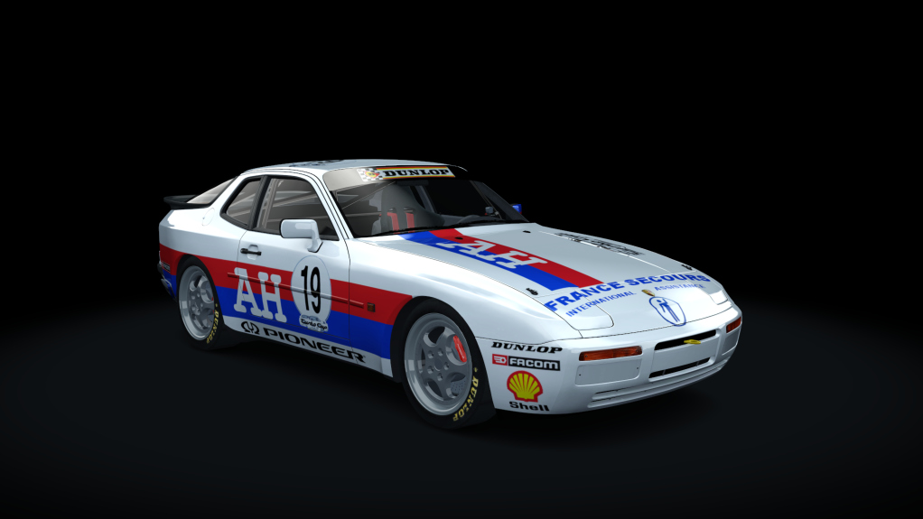 Porsche 944 Turbo Cup, skin rozentvaig