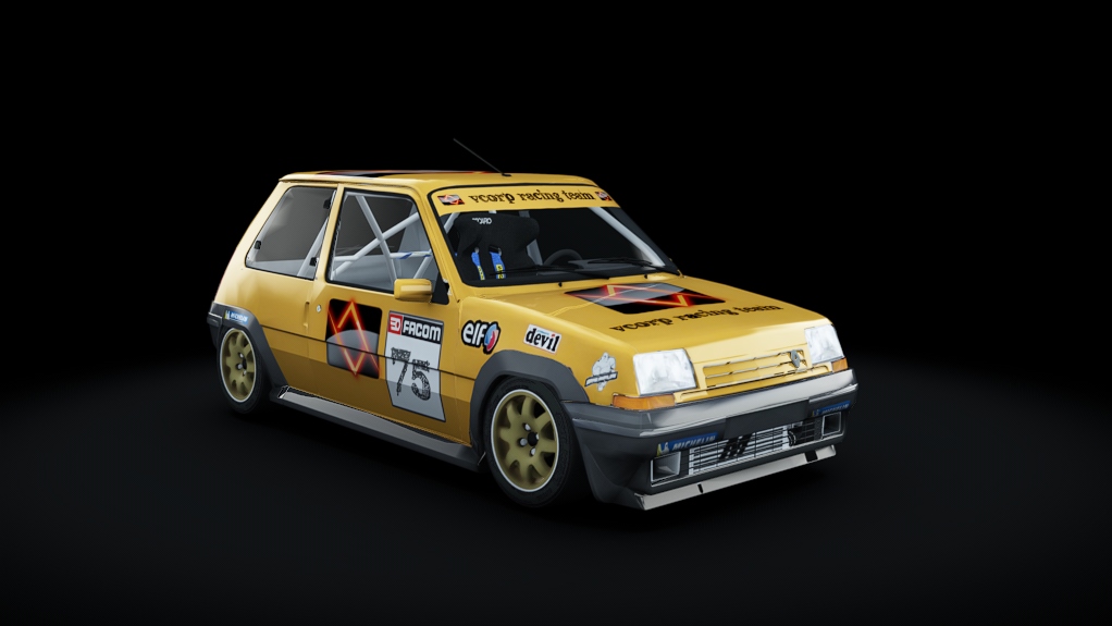 Renault 5 GT Turbo Gr.A Rally, skin 10