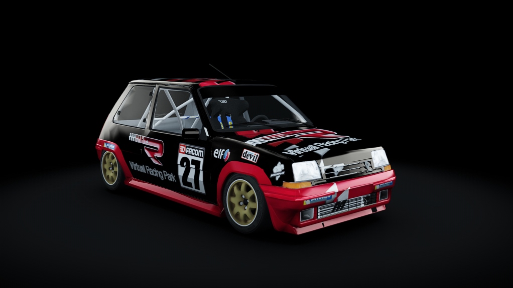 Renault 5 GT Turbo Gr.A Rally, skin 12