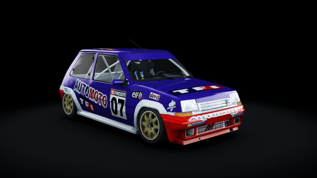 Renault 5 GT Turbo Gr.A Rally, skin 13