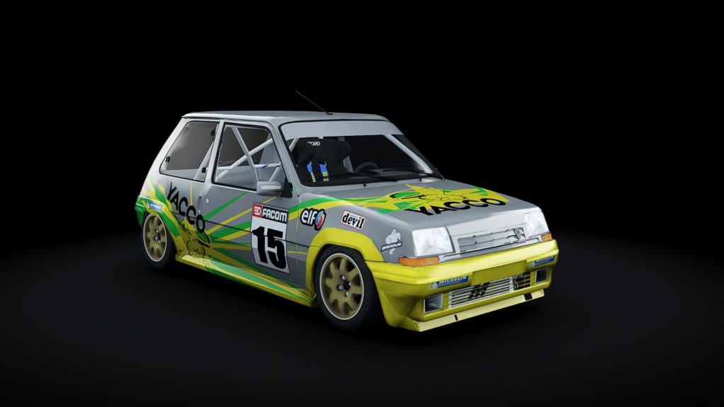 Renault 5 GT Turbo Gr.A Rally, skin 21