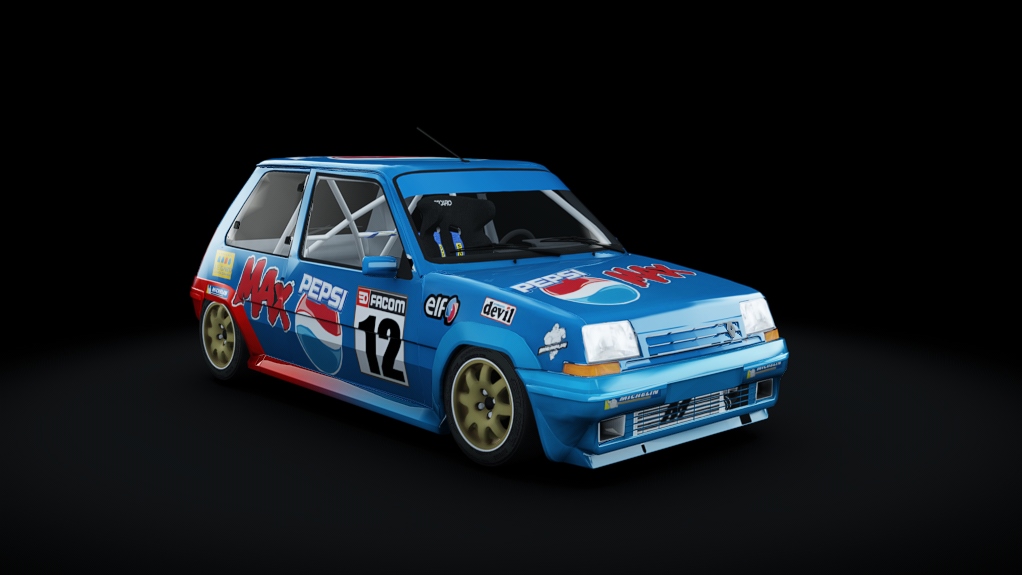 Renault 5 GT Turbo Gr.A Rally, skin 22