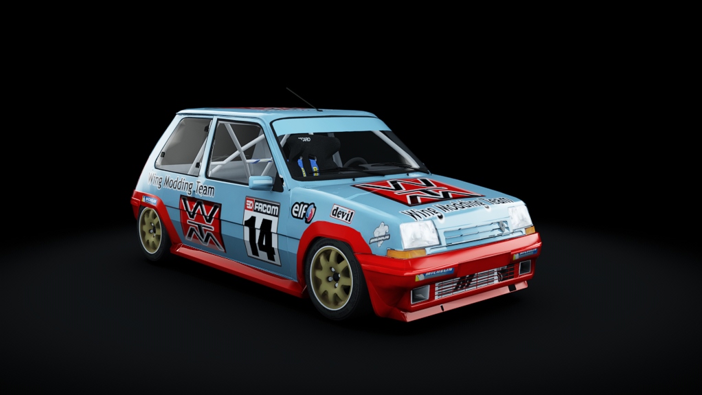 Renault 5 GT Turbo Gr.A Rally, skin 23