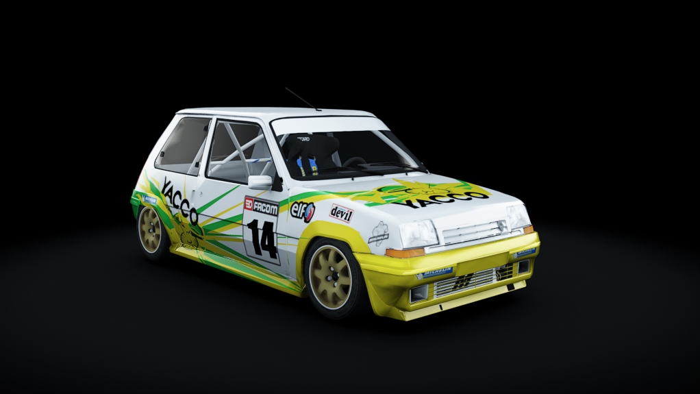 Renault 5 GT Turbo Gr.A Rally, skin 24