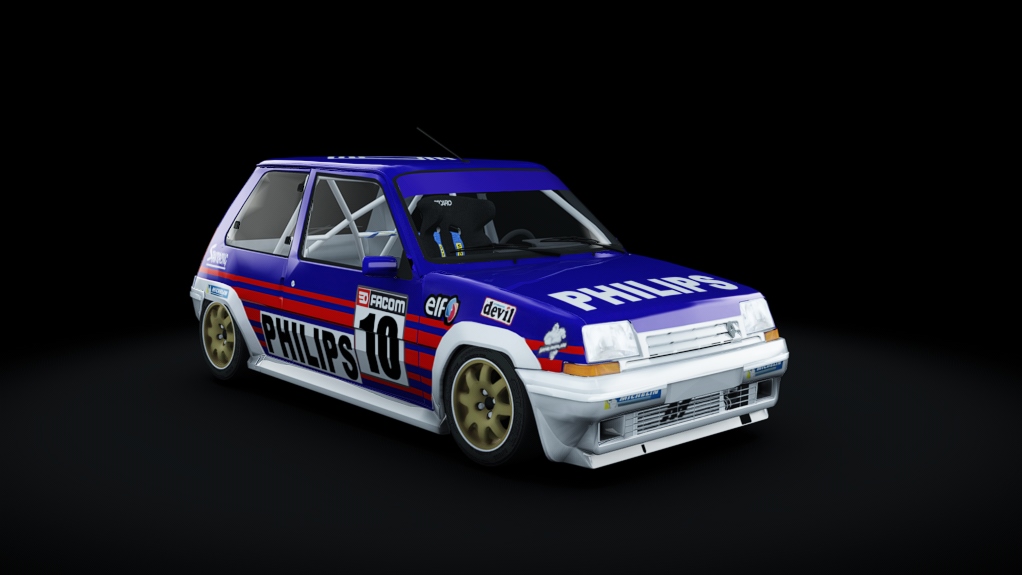 Renault 5 GT Turbo Gr.A Rally, skin 25