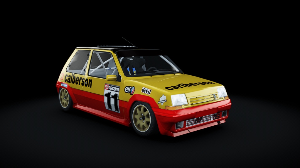 Renault 5 GT Turbo Gr.A Rally, skin 5