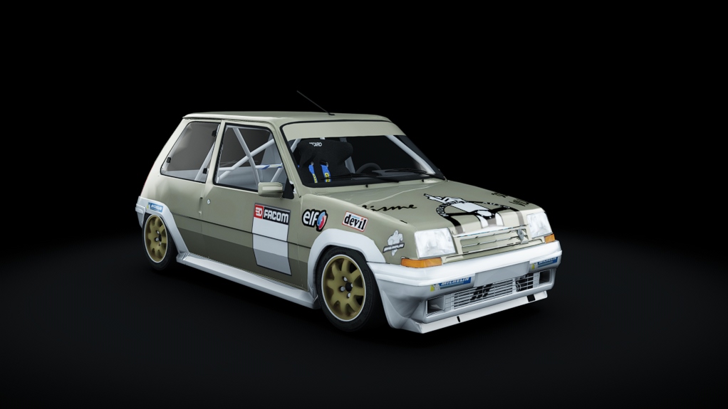 Renault 5 GT Turbo Gr.A Rally, skin 6