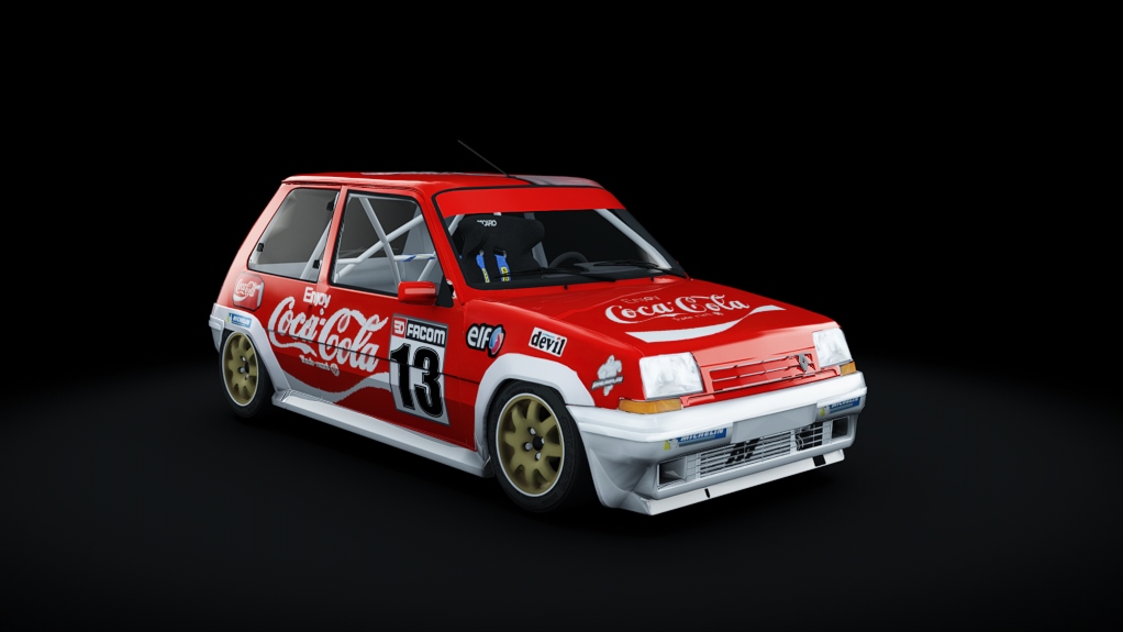 Renault 5 GT Turbo Gr.A Rally, skin 9