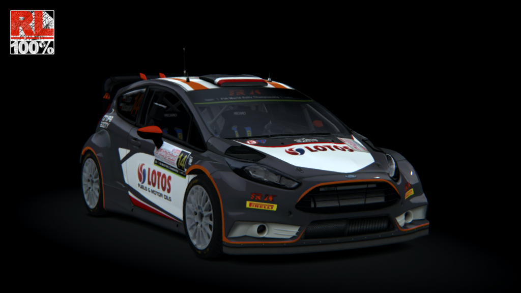 Ford Fiesta WRC 2015, skin Kubica_Team