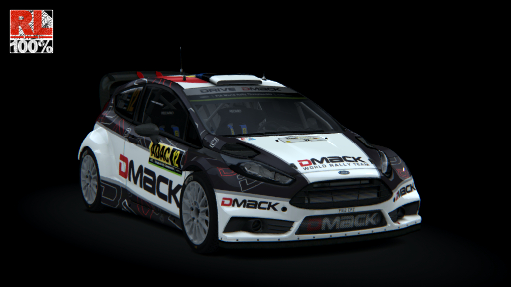 Ford Fiesta WRC 2015, skin Tanak_ADAC16