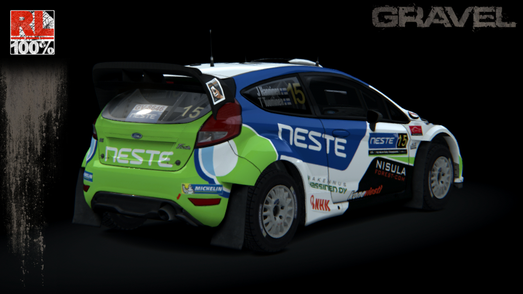 Ford Fiesta WRC 2015 Gravel, skin Hanninen_NORF15