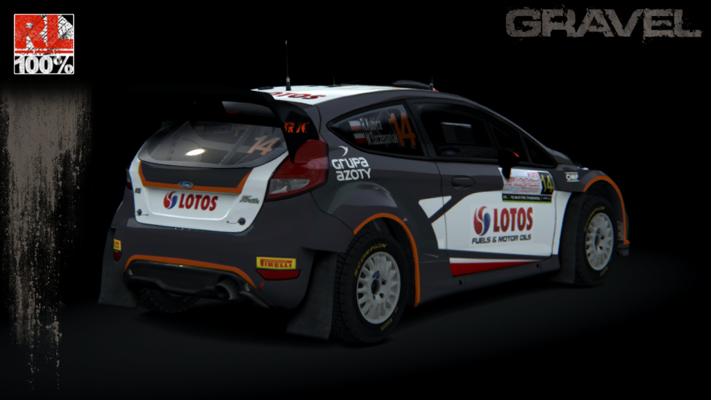 Ford Fiesta WRC 2015 Gravel, skin Kubica_TeamGr