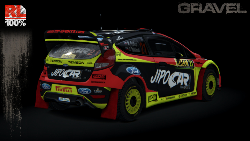 Ford Fiesta WRC 2015 Gravel, skin Prokop_RACC16