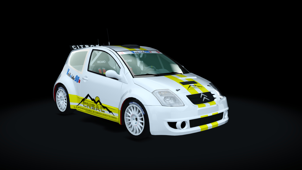 Citroen S1600 C2, skin CNSAC