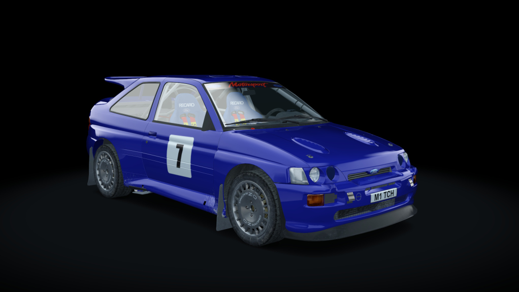 Ford Escort Group A, skin Blue