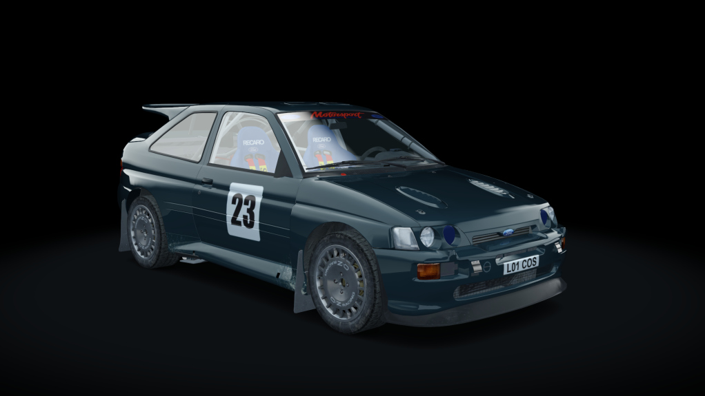 Ford Escort Group A, skin Green_bottle