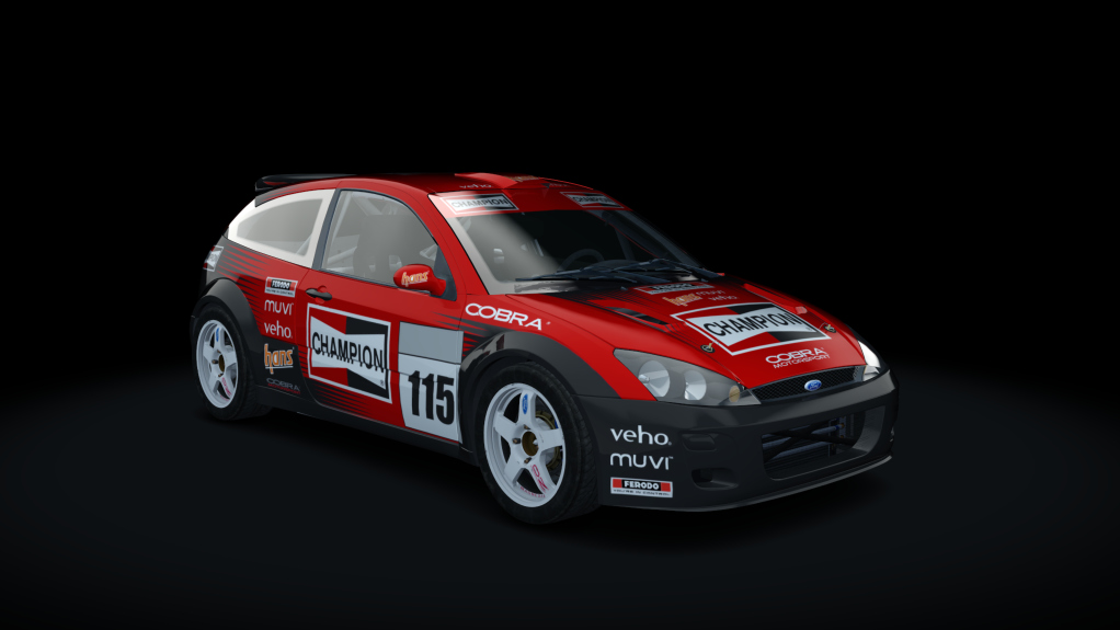 Ford Focus RS 2001 WRC, skin 02