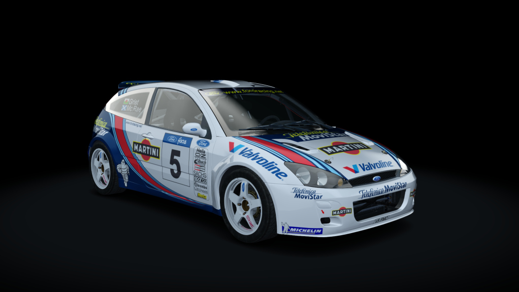 Ford Focus RS 2001 WRC, skin 05