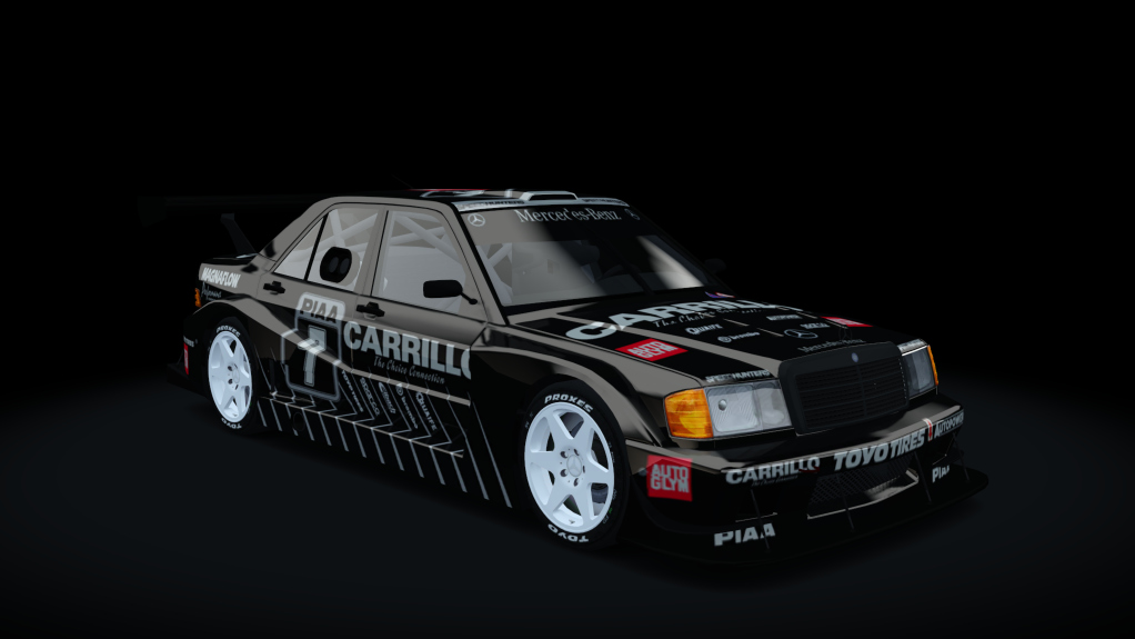 Mercedes-Benz E190 HillClimb, skin 2