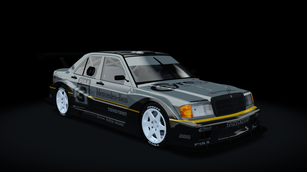 Mercedes-Benz E190 HillClimb, skin 3