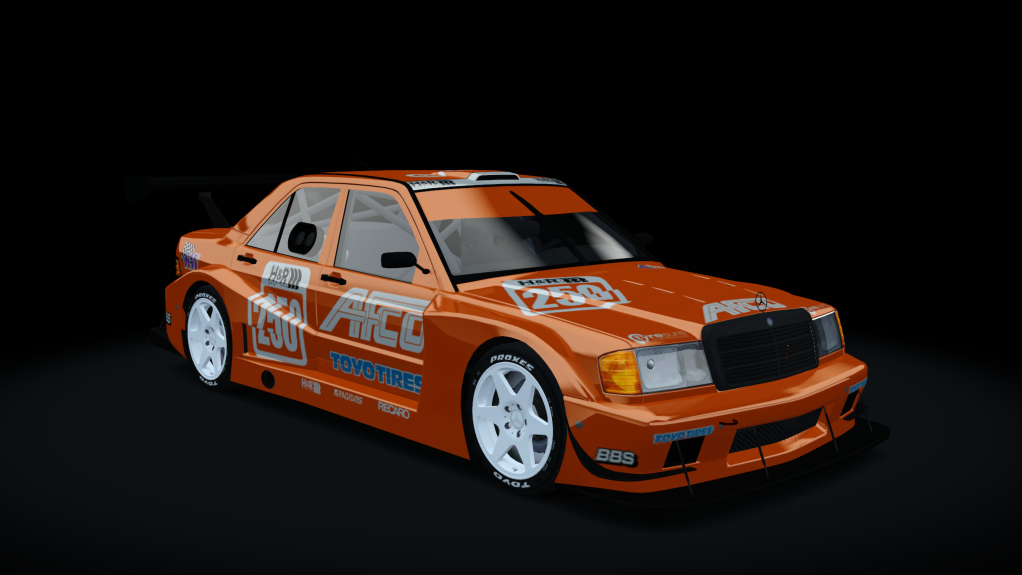 Mercedes-Benz E190 HillClimb, skin 4