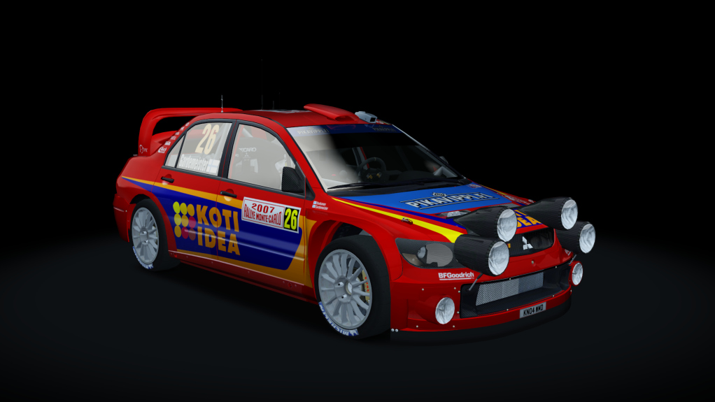 Mitsubishi Lancer EVO VIII WRC, skin 07