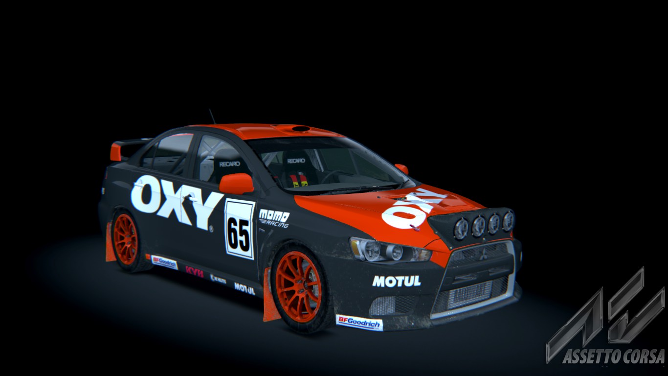 Mitsubishi Lancer EVO10, skin DIRT2