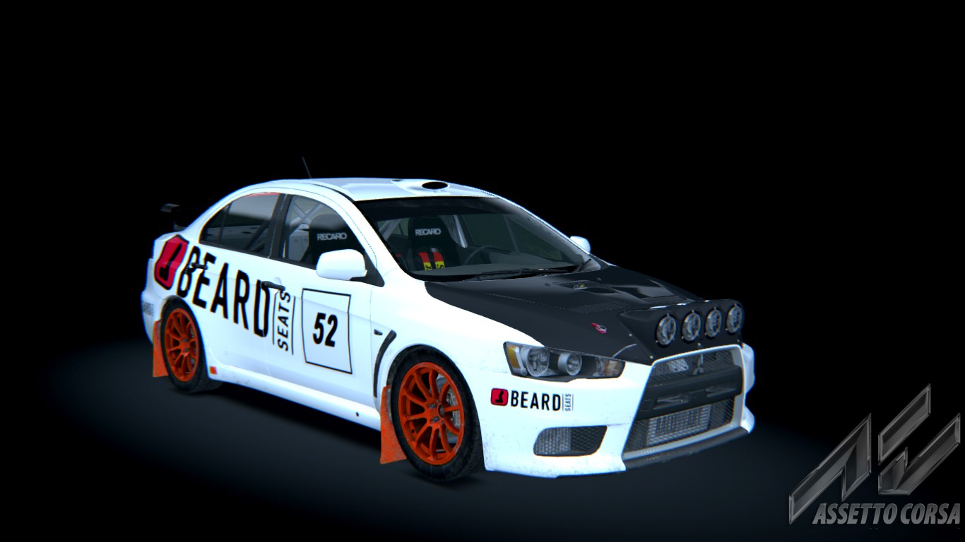 Mitsubishi Lancer EVO10, skin DIRT5