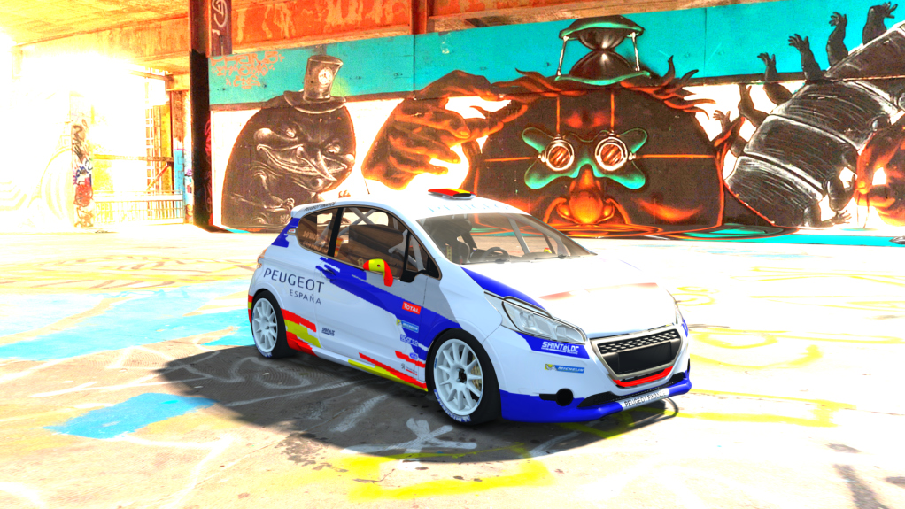 Peugeot 208 R2, skin 2