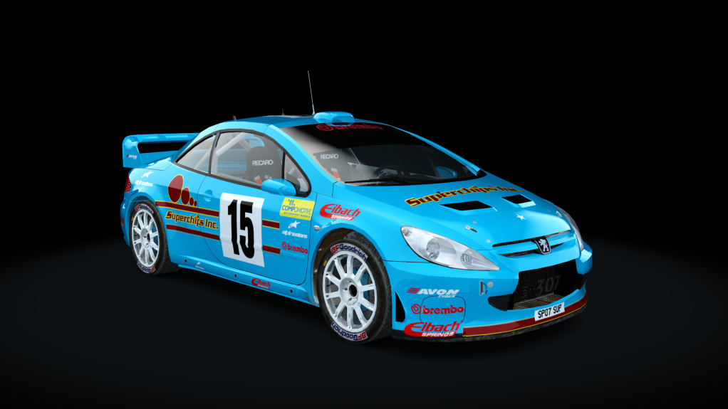 Peugeot 307CC WRC, skin 02