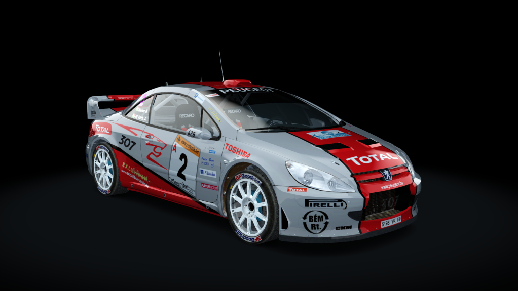 Peugeot 307CC WRC, skin 06