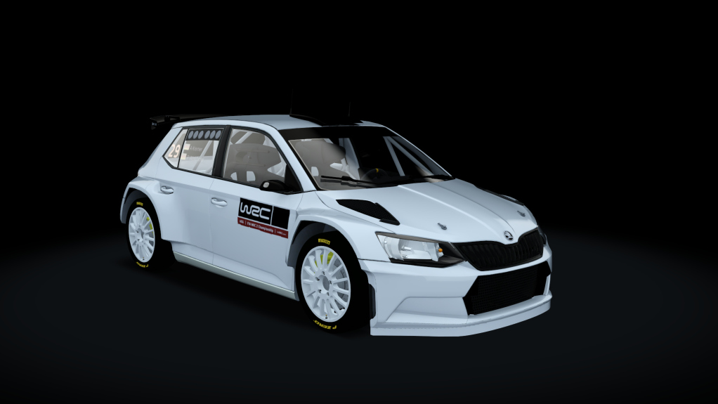 Skoda fabia R5, skin 02