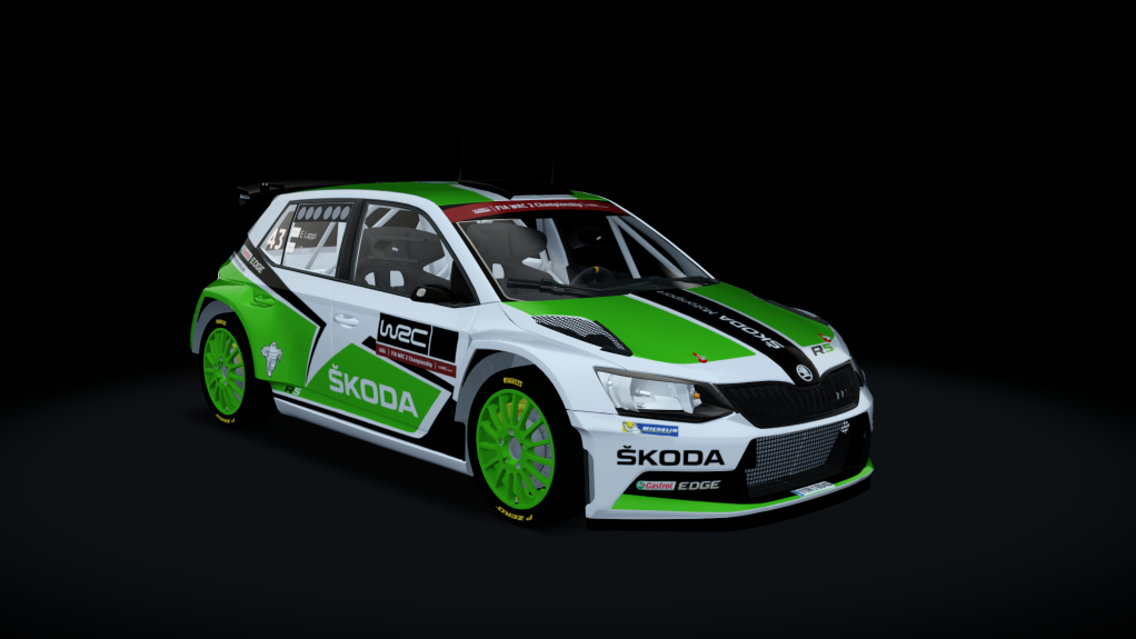 Skoda fabia R5, skin 03