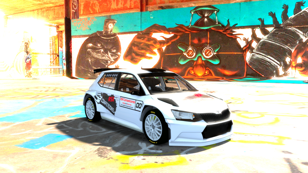 Skoda fabia R5, skin RSR_Competiciones