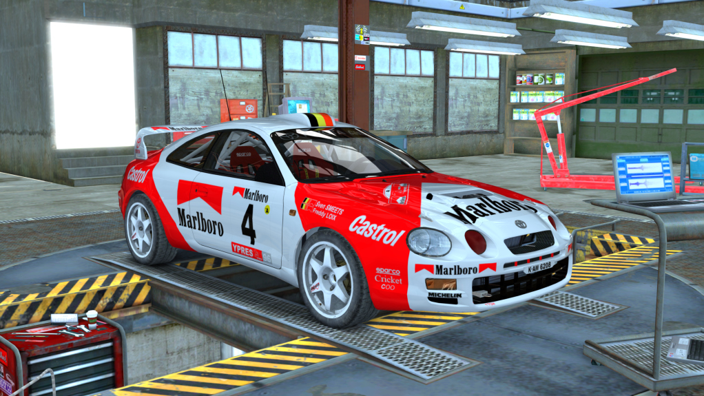 Toyota Celica ST205 WRC (GrA), skin 02