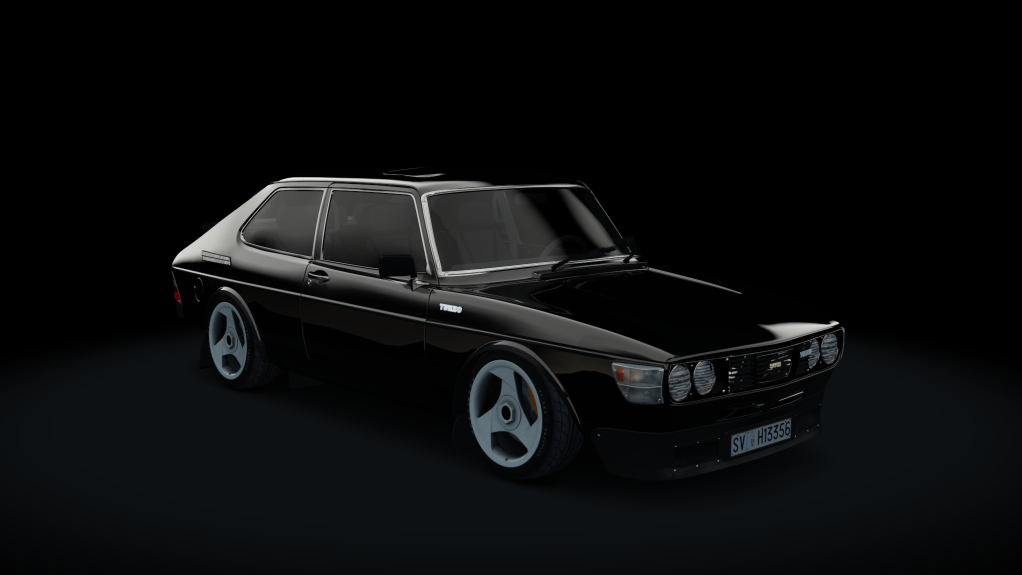 Saab 99 Turbo S Aero, skin Black