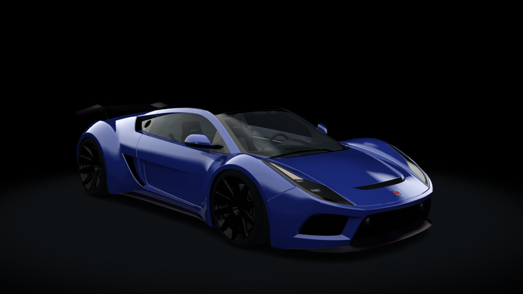 Saleen S5r Raptor, skin Blue