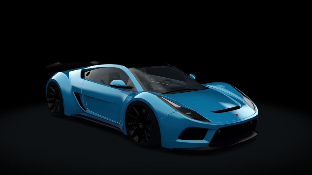 Saleen S5r Raptor, skin Ocean