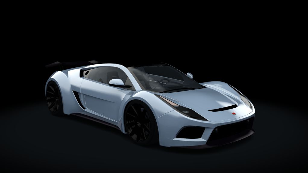 Saleen S5r Raptor, skin Silver