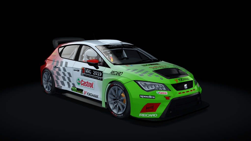 Seat Leon WRC 2019, skin 2